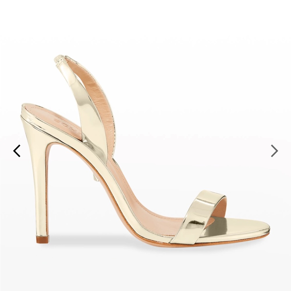 Schutz Luriane slingback gold sandal
